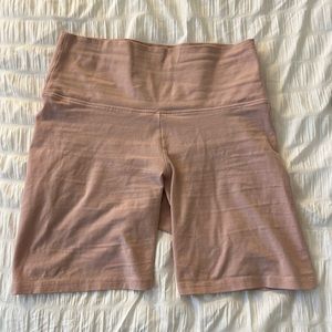 Aritzia Nude Biker Shorts